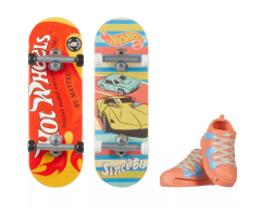 Hot Wheels Skate Retro Temalı Ikili Parmak Kaykay ve Ayakkabı - Model 2