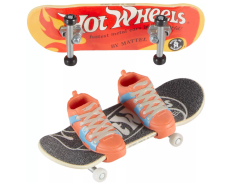 Hot Wheels Skate Retro Temalı Ikili Parmak Kaykay ve Ayakkabı - Model 2
