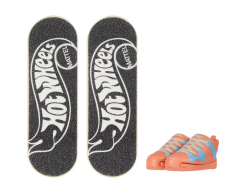Hot Wheels Skate Retro Temalı Ikili Parmak Kaykay ve Ayakkabı - Model 2