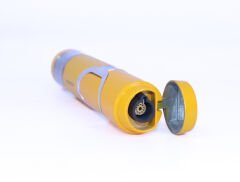 Parmida Tek Torch Çakmak/Küllük İkili Puro Seti - Sarı