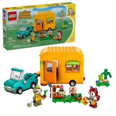 LEGO Animal Crossing Leif Karavan ve Bahçe Dükkanı 77054 - 7 Yaş ve Üzeri Çocuklar için Yaratıcı Oyuncak Yapım Seti (263 Parça)