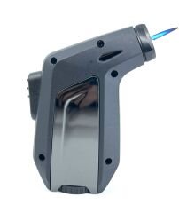 Parmida Puro Çakmağı Jet Alev - Siyah/Füme