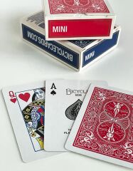 Bicycle Mini Kırmızı İskambil Oyun Kart Destesi