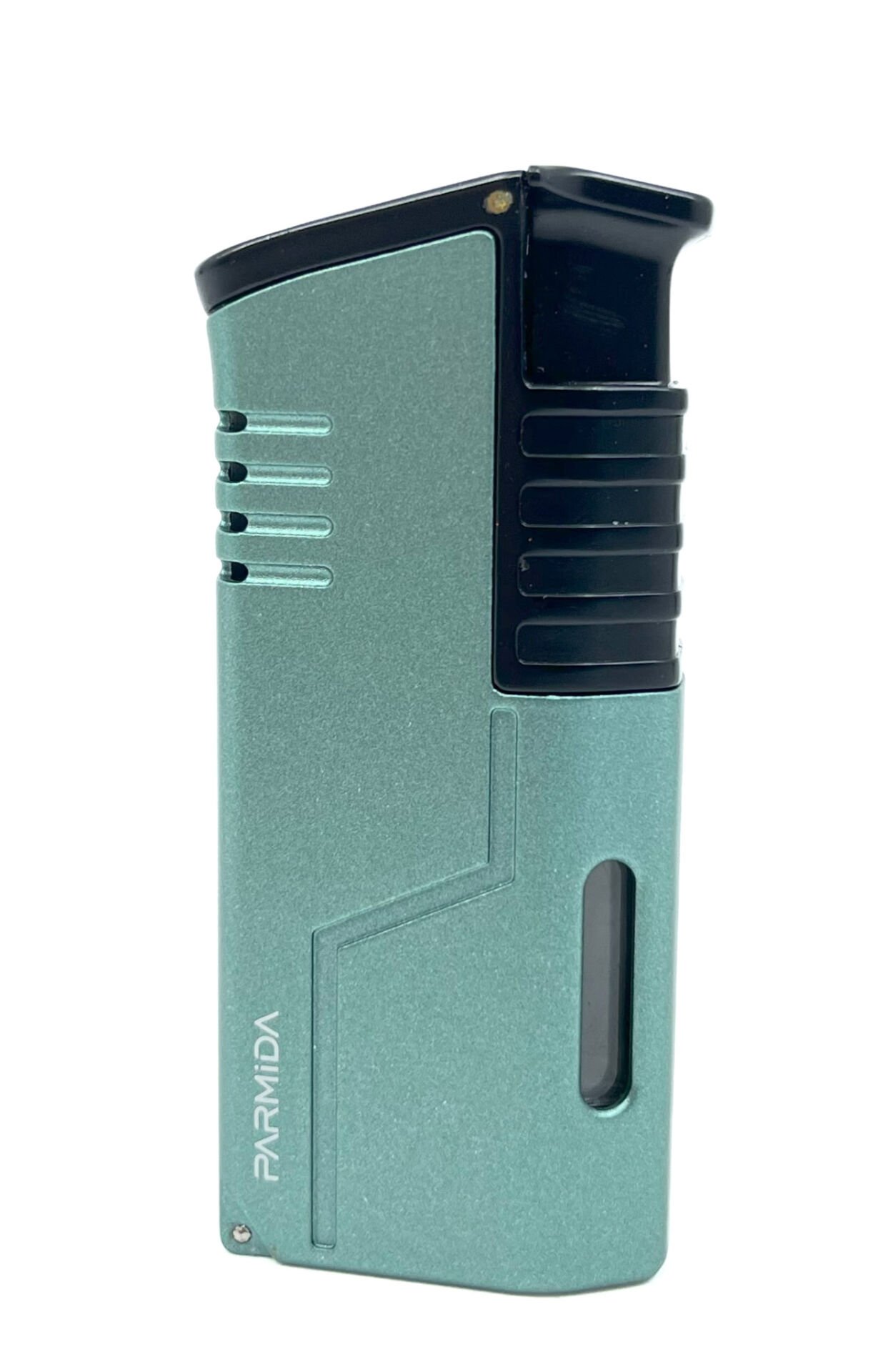 Parmida Üç Torchlu Jet Alev Puro Çakmağı - Kırçıllı Yeşil