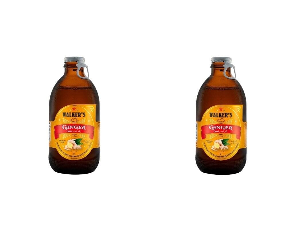 Walker's Zencefilli Gazoz Carbonated Ginger Beverage 250 ml (2 ADET)