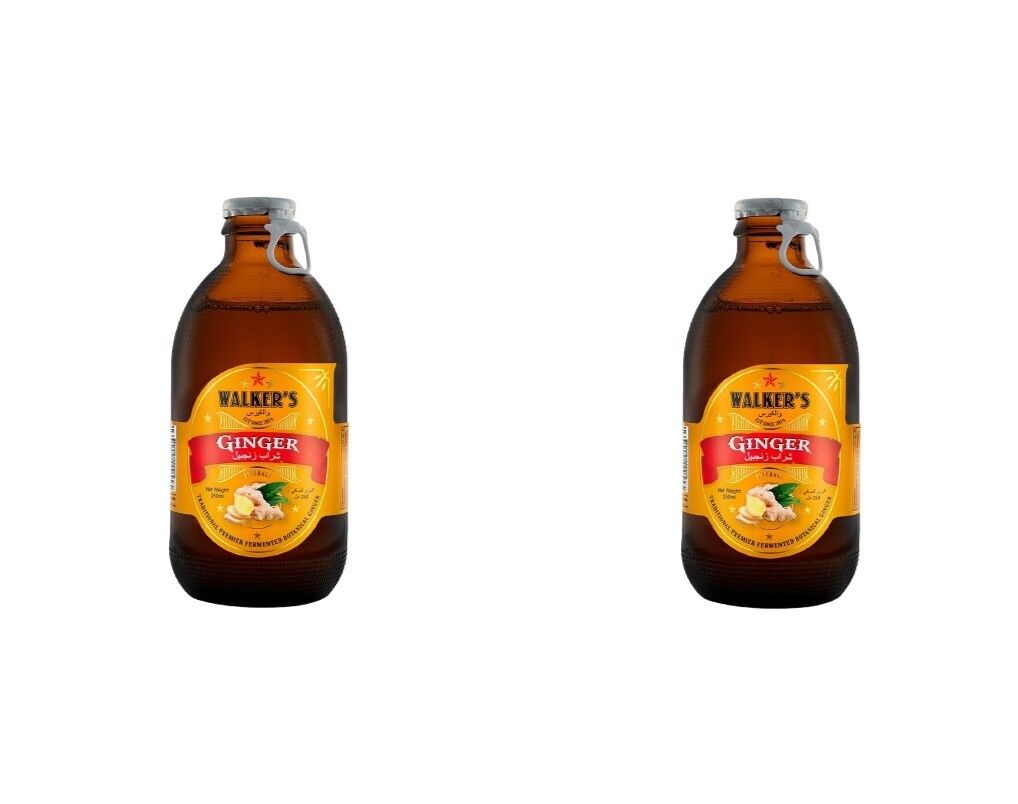 Walker's Zencefilli Gazoz Carbonated Ginger Beverage 250 ml (2 ADET)
