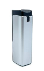 Parmida Dört Torch Jet Alev Puro Çakmağı - Gümüş/Siyah