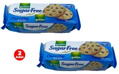 Gullon Bitter Damla Çikolatalı Şekersiz Bisküvi 125 Gr (2 Adet)