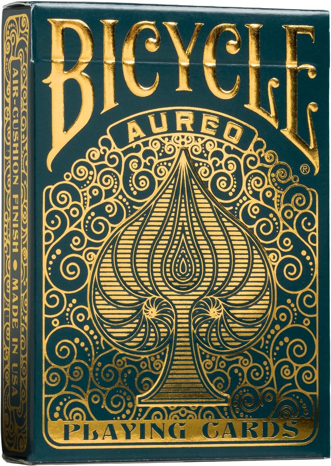 Bicycle Aureo Gold İskambil Oyun Kart Destesi - Yeşil