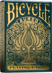 Bicycle Aureo Gold İskambil Oyun Kart Destesi - Yeşil