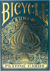 Bicycle Aureo Gold İskambil Oyun Kart Destesi - Yeşil