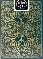 Bicycle Aureo Gold İskambil Oyun Kart Destesi - Yeşil