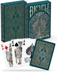 Bicycle Aureo Gold İskambil Oyun Kart Destesi - Yeşil