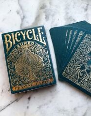 Bicycle Aureo Gold İskambil Oyun Kart Destesi - Yeşil