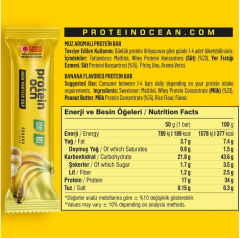 PROTEİNOCEAN Muz Aromalı Protein Bar 50 g (2 Adet)