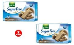 Gullon Kakao Aromalı Krema Dolgulu Şekersiz Gofret - Sugar Free Wafer 180 gr (2 Adet)