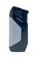Parmida Çift Torch Jet Alev Puro Çakmağı - Gri
