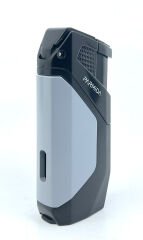 Parmida Çift Torch Jet Alev Puro Çakmağı - Gri