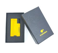 Cohiba Çift Torch Puro Çakmağı - Sarı