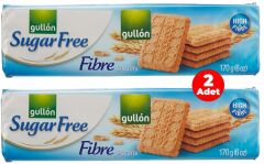 Gullon Lifli Şekersiz Bisküvi 170 gr (2 Adet)