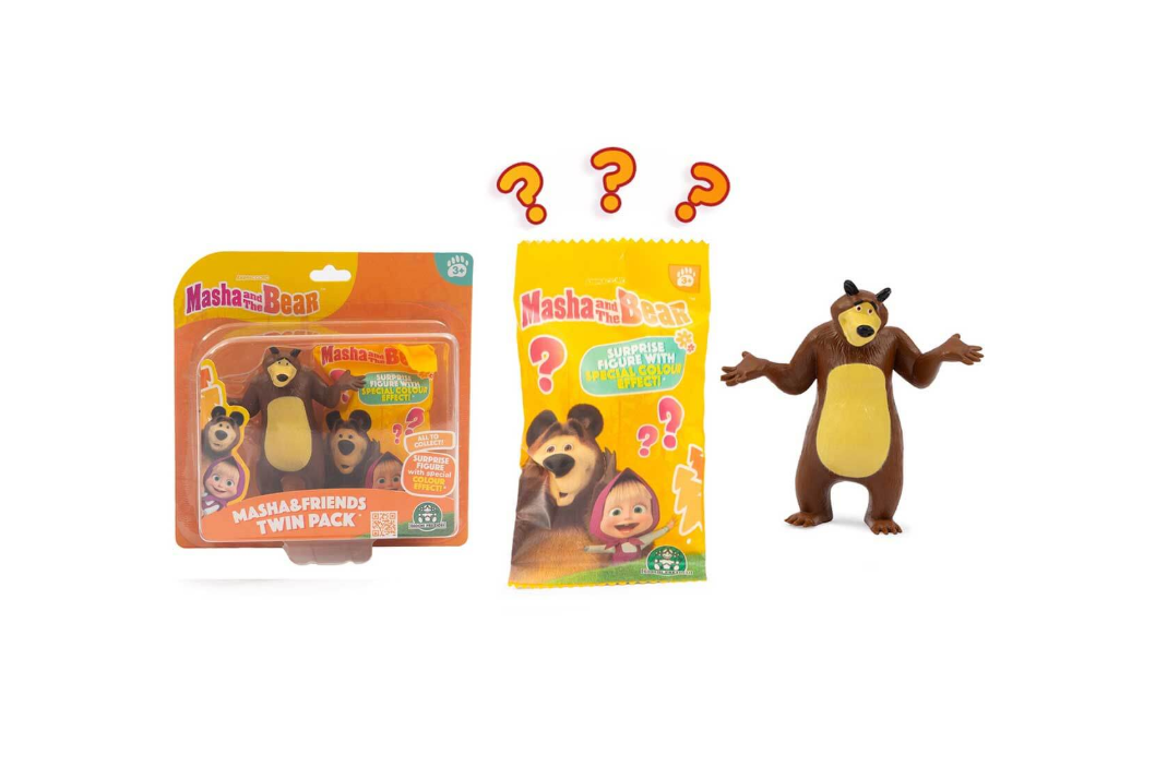 Masha ve Koca Ayı 2’li Figür Paketi - Koca Ayı