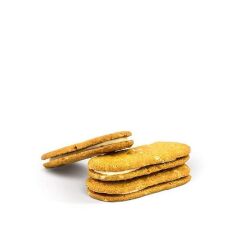 Gullon Yoğurt Aromalı Krema Dolgulu Şeker İlavesiz Tatlandırıcılı Bisküvi 220 gr (2 Adet)