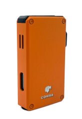 Cohiba Çift Torch Jet Alev Puro Çakmağı - Portakal Rengi