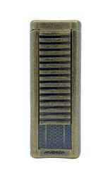 Parmida Antik Bronz Çift Pürmüz Alevli Puro Çakmağı – Punch Fonksiyonlu