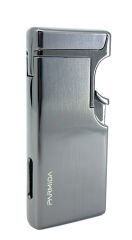 Parmida Çift Yanmalı Puro/Pipo Çakmağı - Antrasit