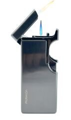 Parmida Çift Yanmalı Puro/Pipo Çakmağı - Antrasit