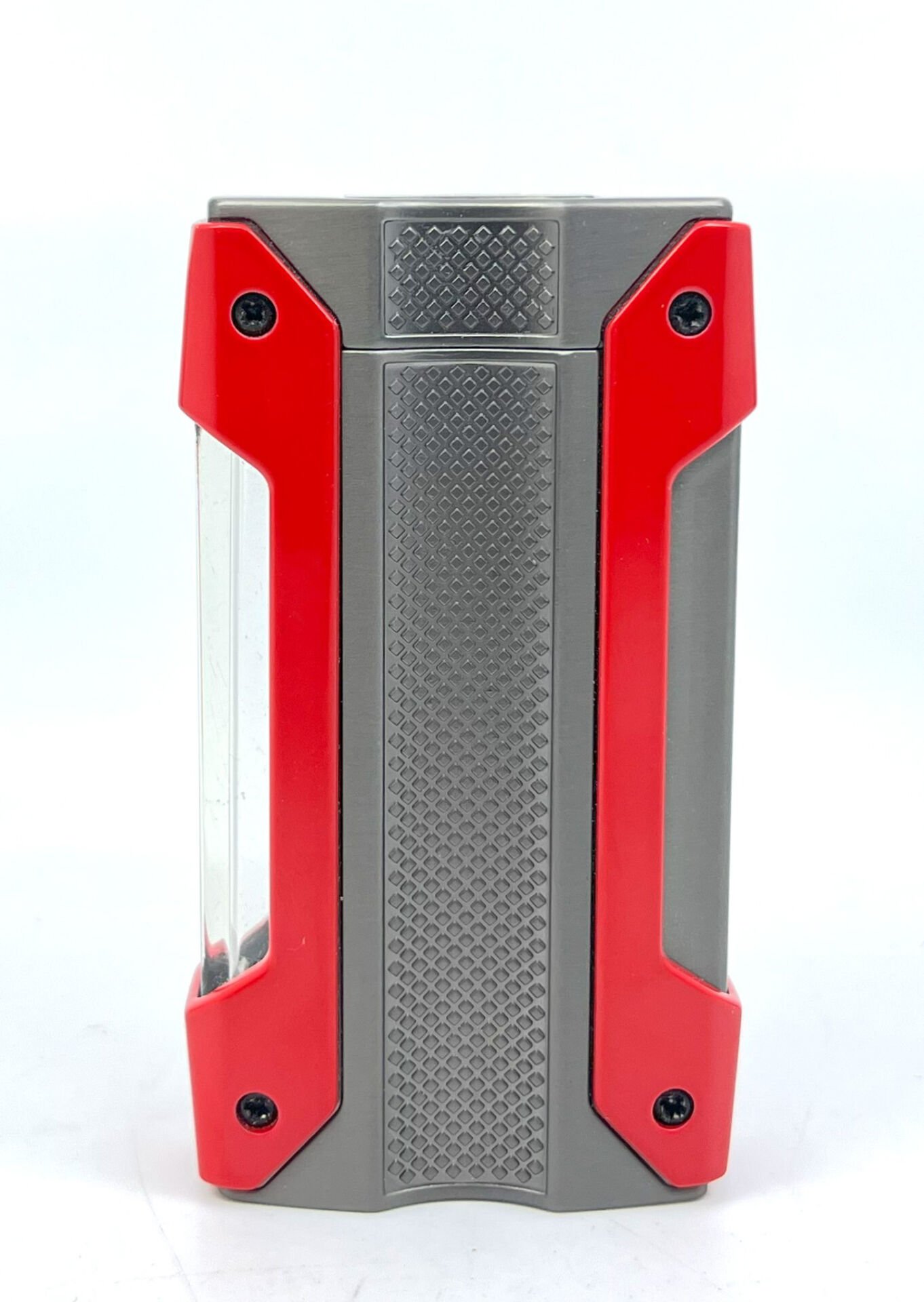 Cohiba Tek Torch Jet Alev Puro Çakmağı - Kırmızı/Füme