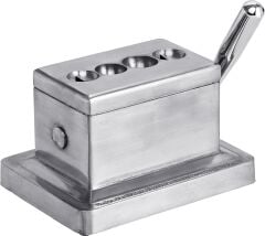 Masa Tipi Demir Döküm Büyük Dörtlü Giyotin - V Cut Puro Kesici