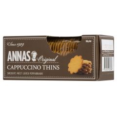 Annas Orginal Cappuccino Thins Kahveli Bisküvi-Kurabiye 150 g (2 Adet)