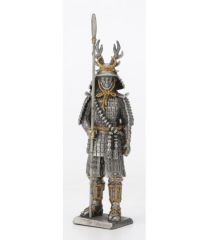 Kurşun Asker Mızraklı Samurai Biblo