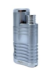 Parmida Premium 4 Torch Jet Alevli Puro Çakmağı – Gümüş Gri