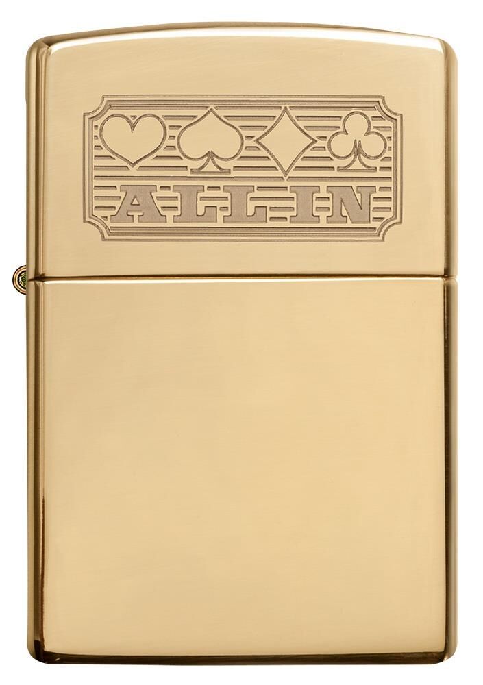 Zippo Card Suit Design Çakmak