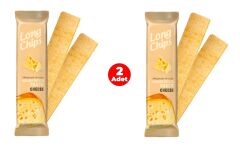 Long Chips Mashed Potato Snack Cheese Flavoured - Peynir Aromalı Patates Cipsi ( 2 Adet)