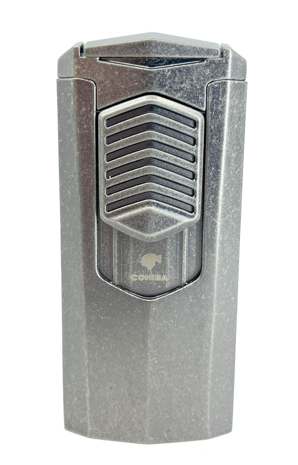 Cohiba Üç Torchlu Jet Alev Puro Çakmağı - Rustik Bronz