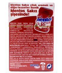 Mentos Pure Fresh Çilek Aromalı Şekersiz Tatlandırıcılı Draje Sakız 22 g (2 ADET)