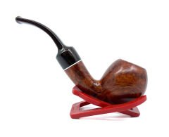 Şahin Sarı Yıldız Bent Apple 9mm Filtreli Akrilik Saplı Pipo - Mod Dp Natale