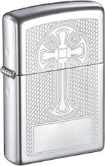 Zippo Christian Cross Dizayn Çakmak