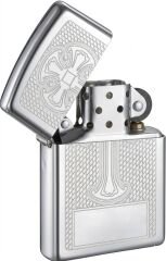 Zippo Christian Cross Dizayn Çakmak