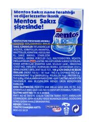 Mentos Pure Fresh Nane Aromalı Şekersiz Tatlandırıcılı Draje Sakız 22 g (2 ADET)
