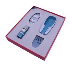 Parmida Puro Seti 4'lü - Çakmak Küllük Kesici Sehpa (Turkuaz)