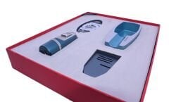 Parmida Puro Seti 4'lü - Çakmak Küllük Kesici Sehpa (Turkuaz)