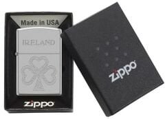 Zippo Ireland Shamrock Dizayn Çakmak
