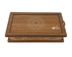 Özel Ahşap Kutusunda Şahin Pipo Seti Model - 2