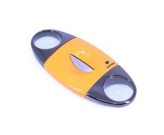 Cohiba Puro Seti 4'lü Çakmak Küllük Kesici Sehpa - Sarı/Siyah