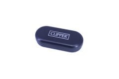 Clipper Özel Kutusunda Rüzgardan Etkilenmez Jet Alev Metal Çakmak - Mat Siyah