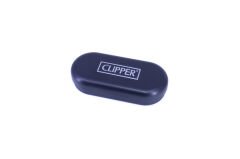 Clipper Özel Kutusunda Rüzgardan Etkilenmez Jet Alev Metal Çakmak - Mat Siyah